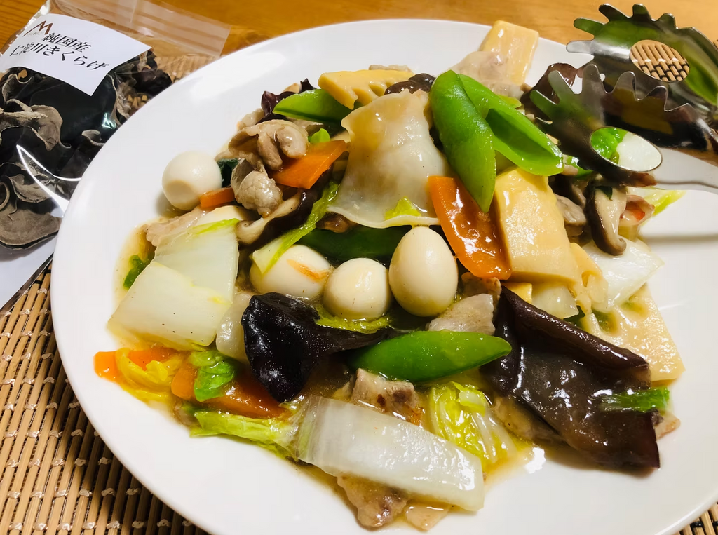 Japanese White Wood Ear Mushroom