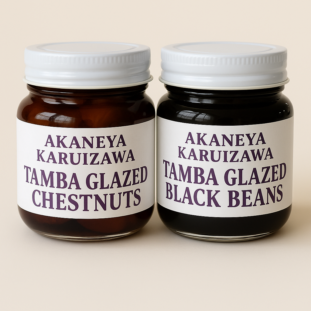 Glazed Chestnut & Black Soybean in Syrup